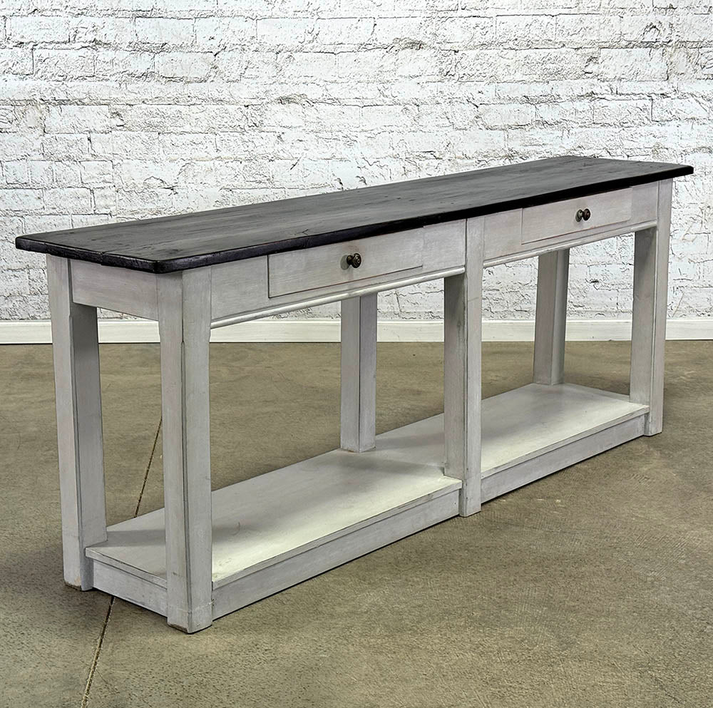 Antique English Drapers Table