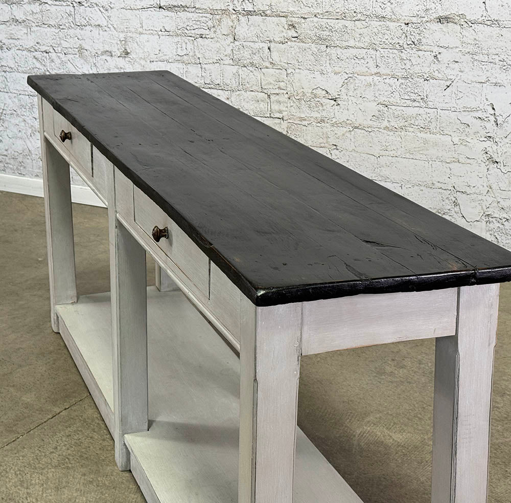 Antique English Drapers Table