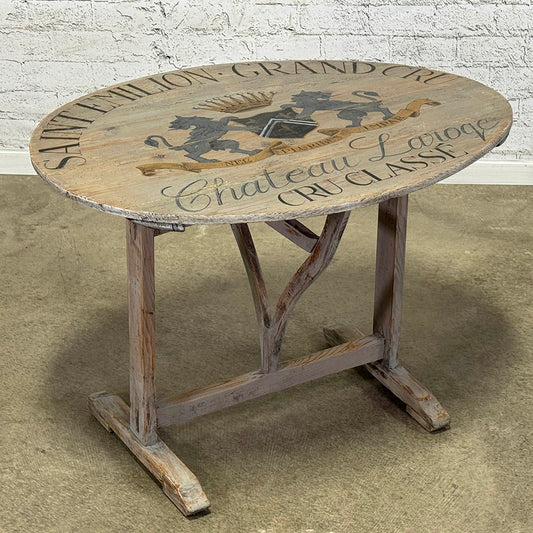 Antique Painted Vendage Table
