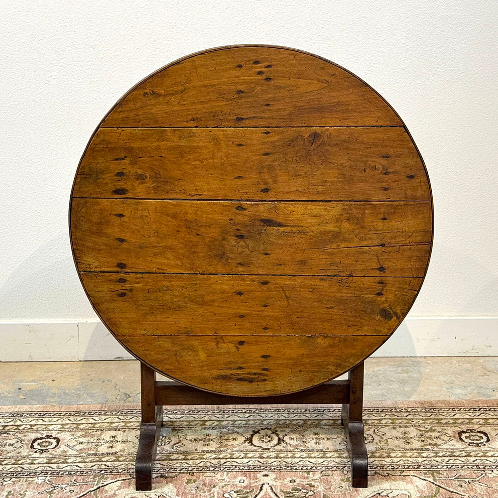 Antique Vendange Table from France