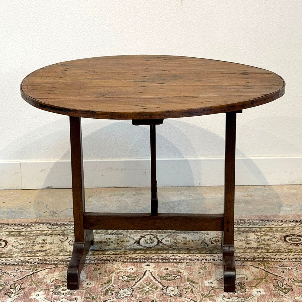 Antique Vendange Table from France