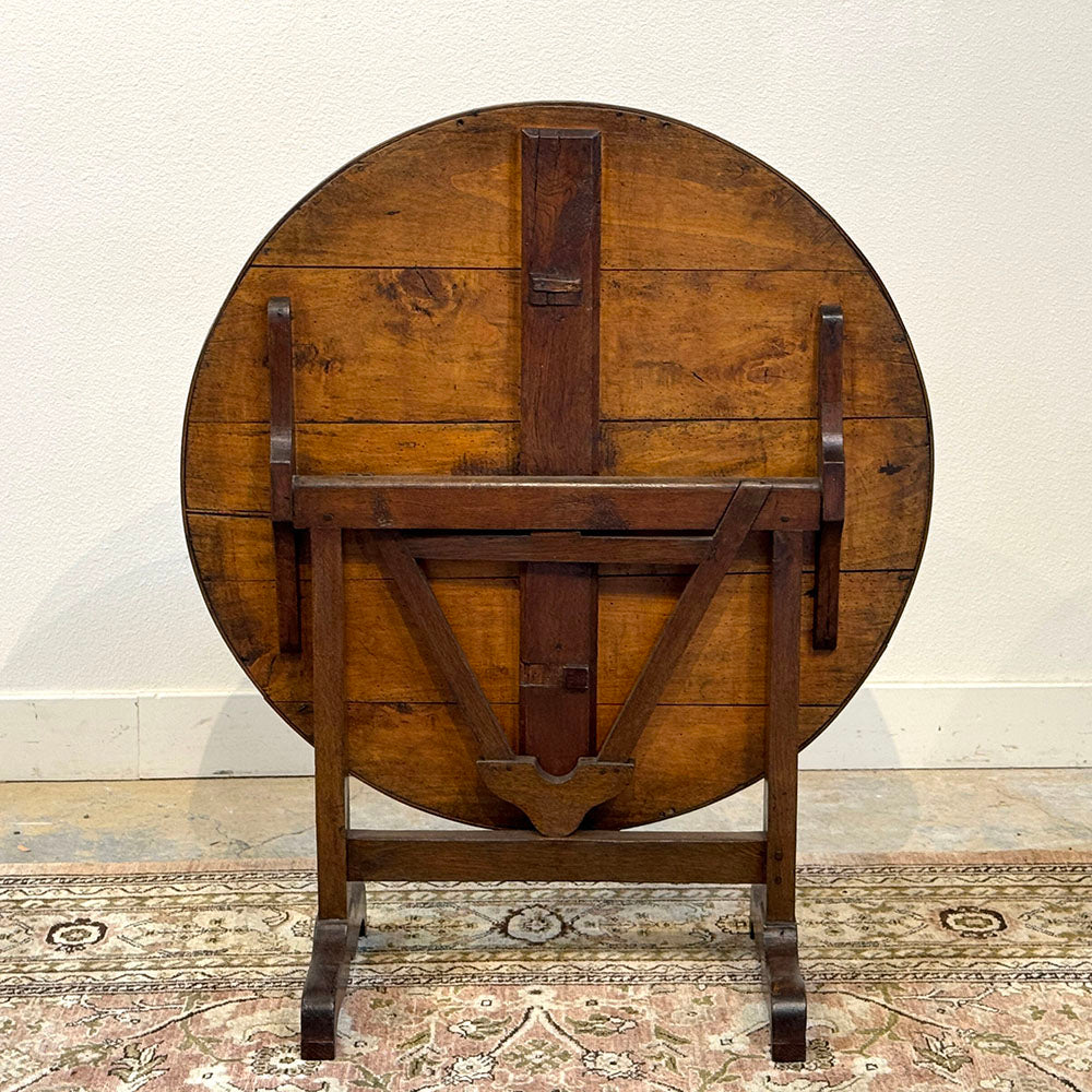 Antique Vendange Table from France