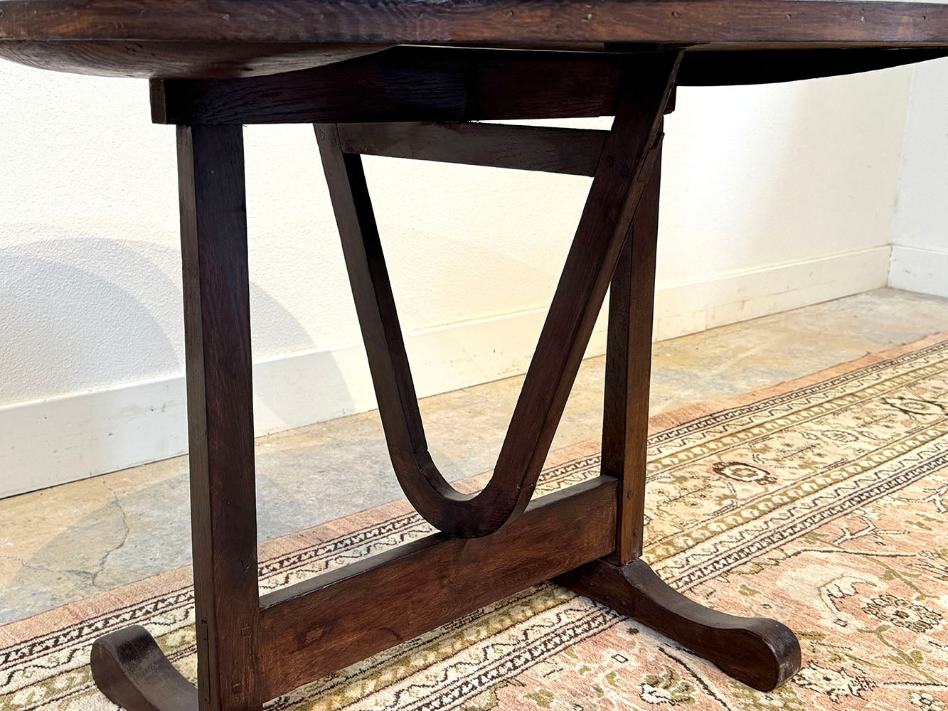 Painted Vendange Table - Chateau Balange