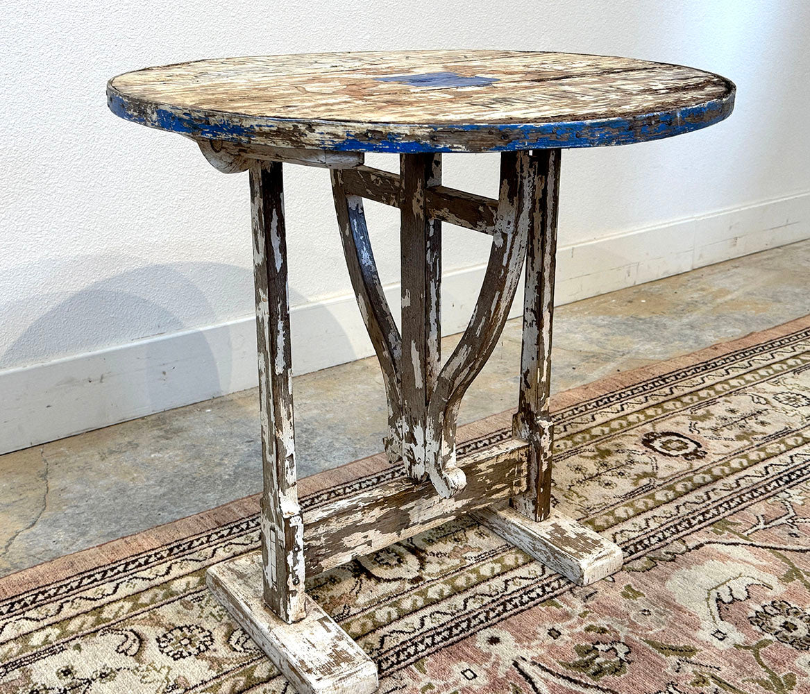 Small Painted Vendange Table