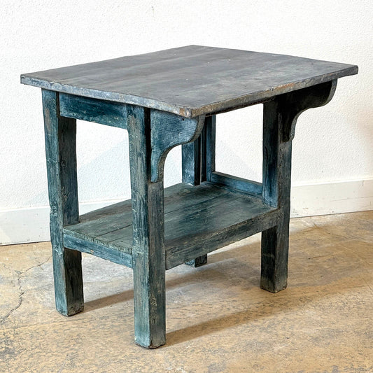 French Zinc Top Florist Table