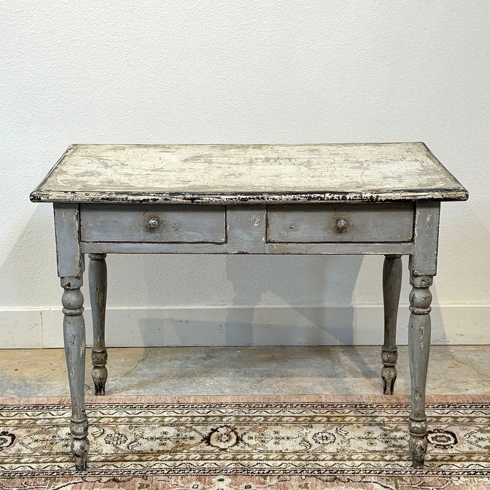 Antique Painted Writing/Dressing Table