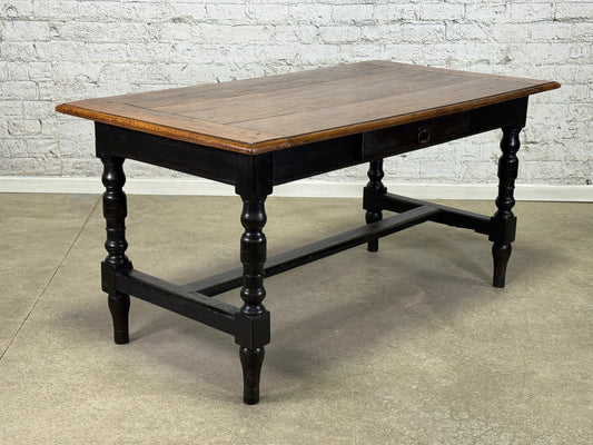 Antique Elm Top Desk c.1870
