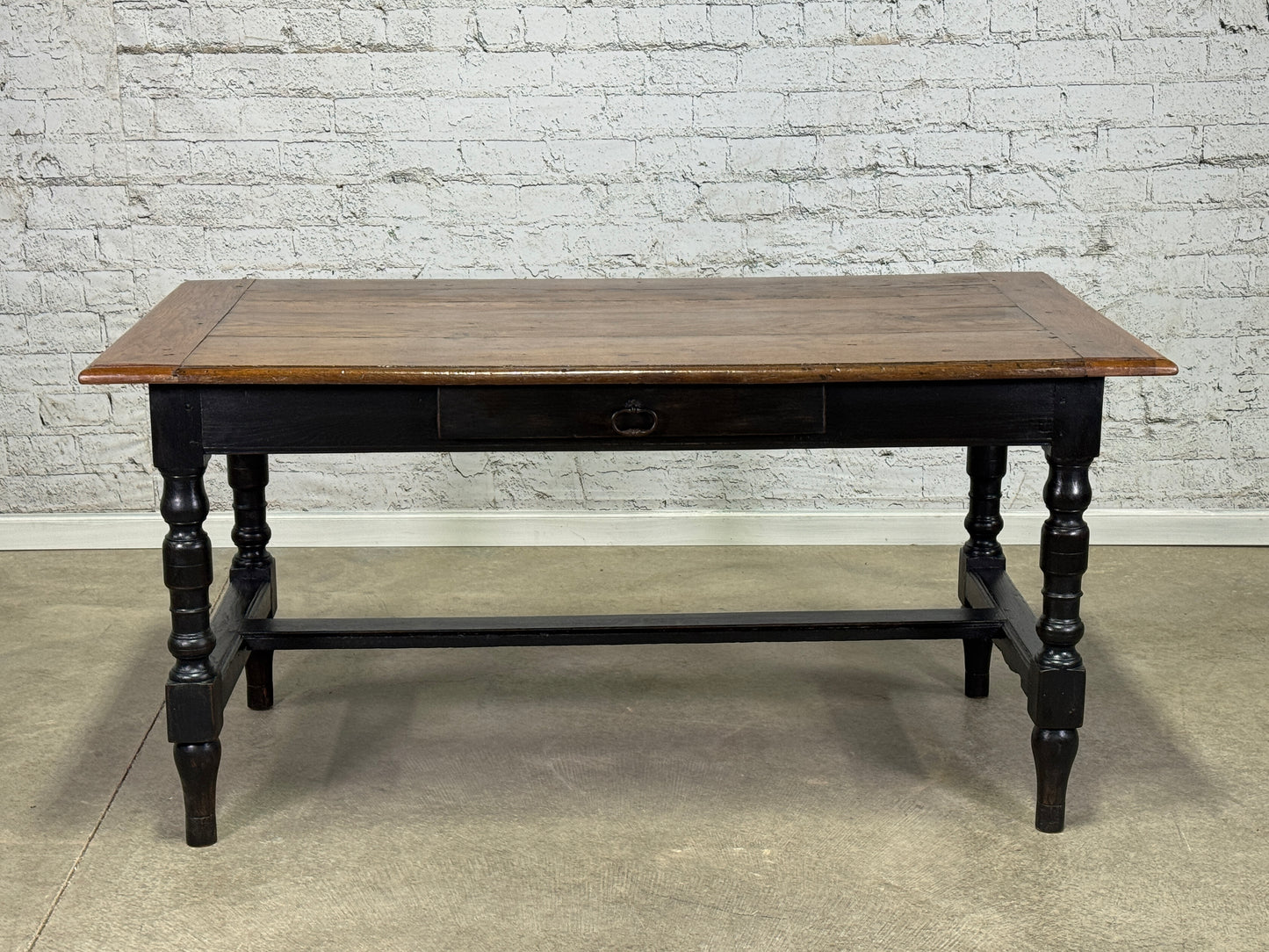 Antique Elm Top Desk c.1870