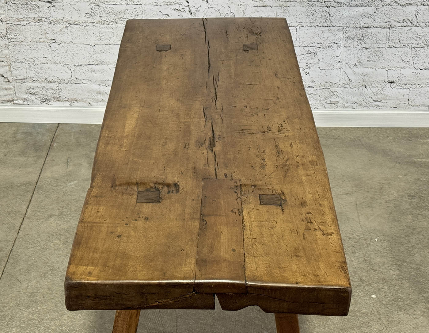 Sycamore & Oak Primitive Table