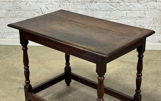 Antique Oak Side Table c.1830