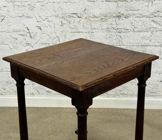 Antique Turned Leg Side Table