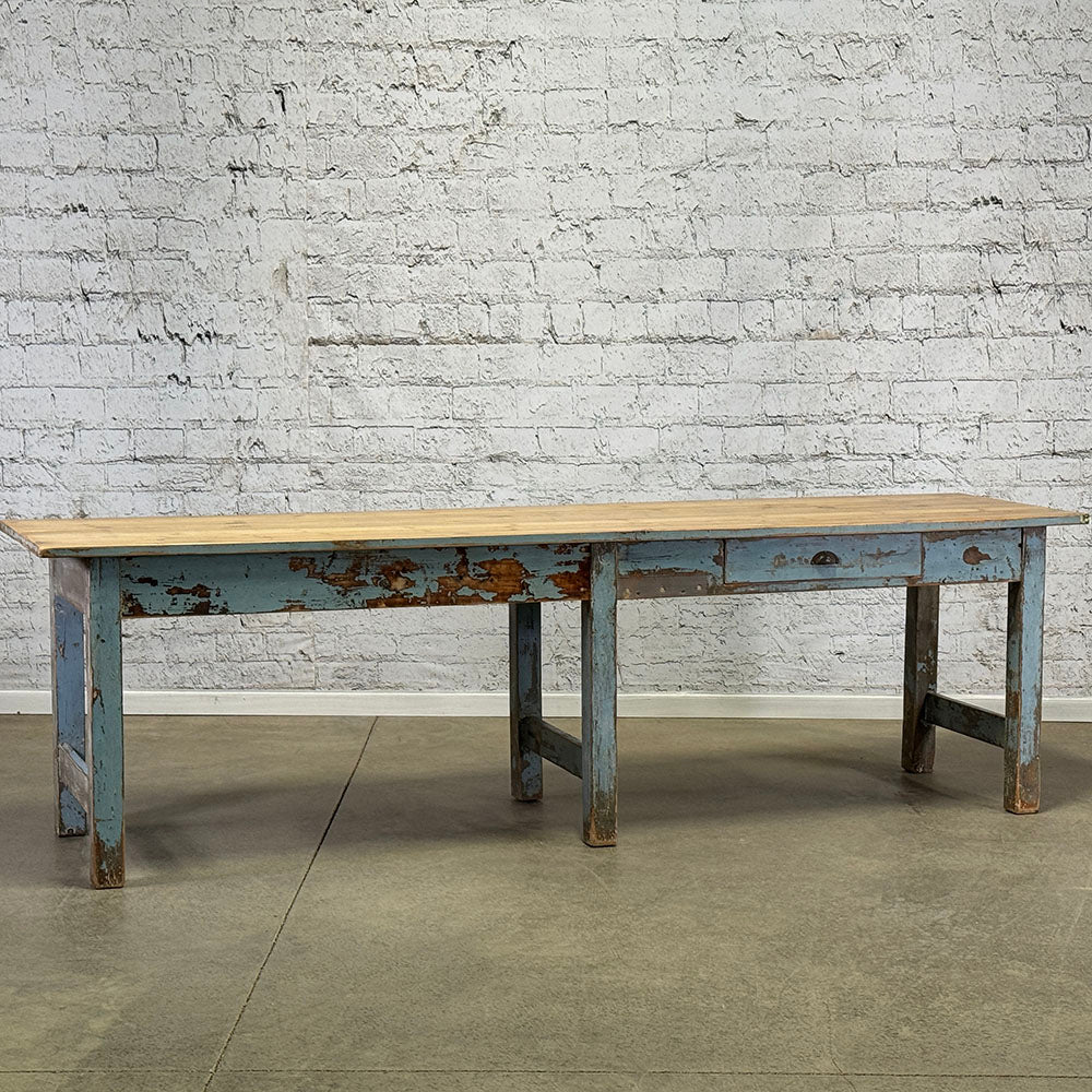 Rustic Factory Table – Sonoma Country Antiques