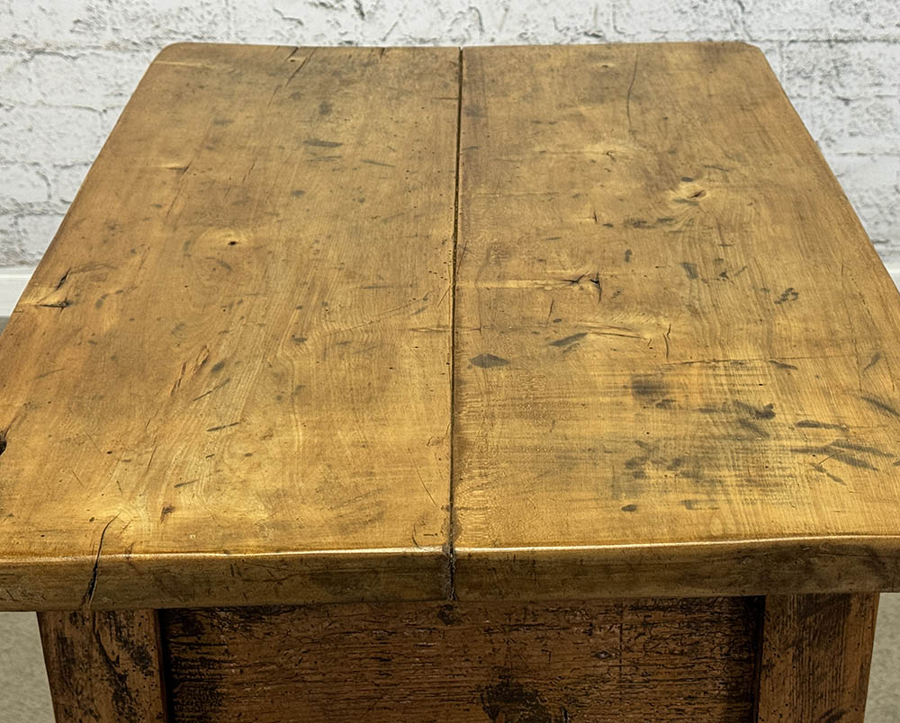 Antique European Rustic Work Table