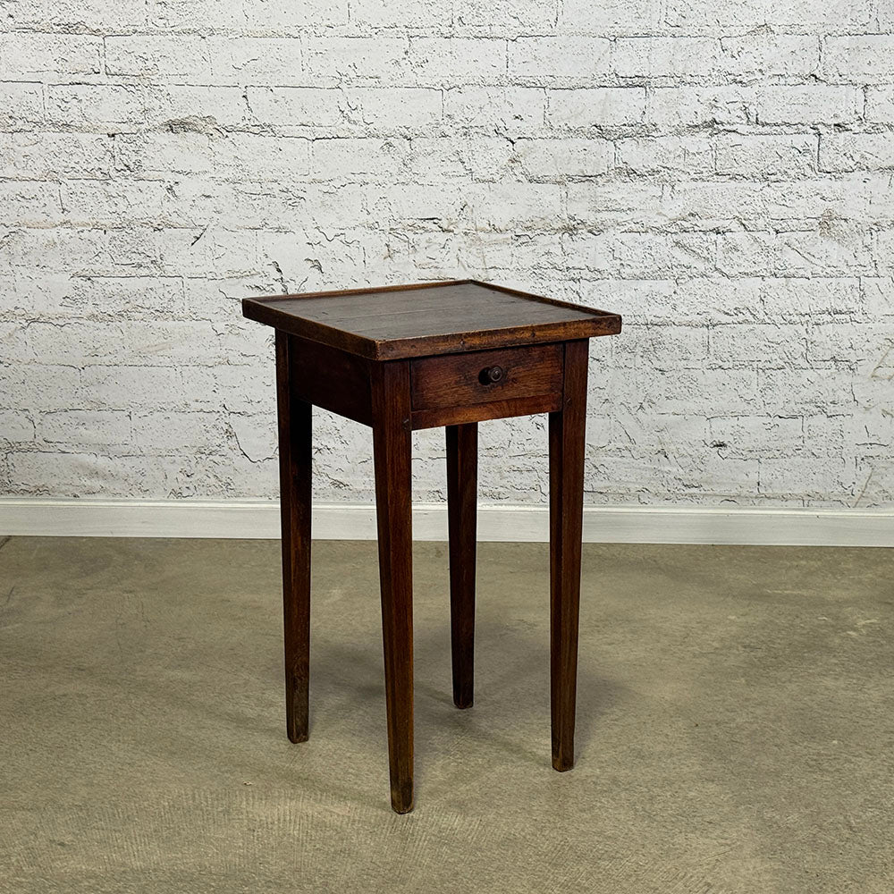 Burgundy Tray-Top Oak Table c.1820