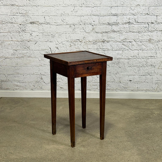 Burgundy Tray-Top Oak Table c.1820