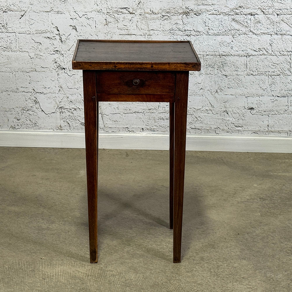 Burgundy Tray-Top Oak Table c.1820