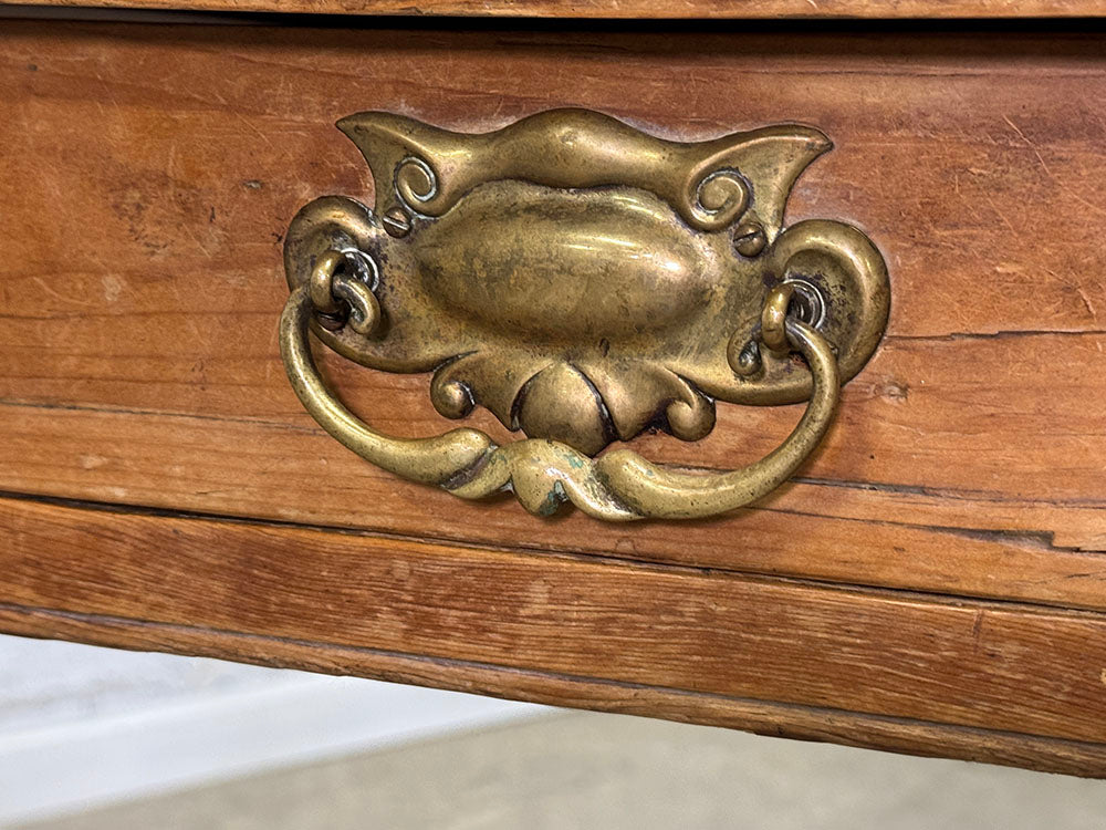 English Country Pine Table with Drawer