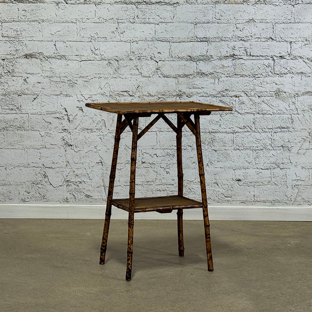 English Bamboo Side Table