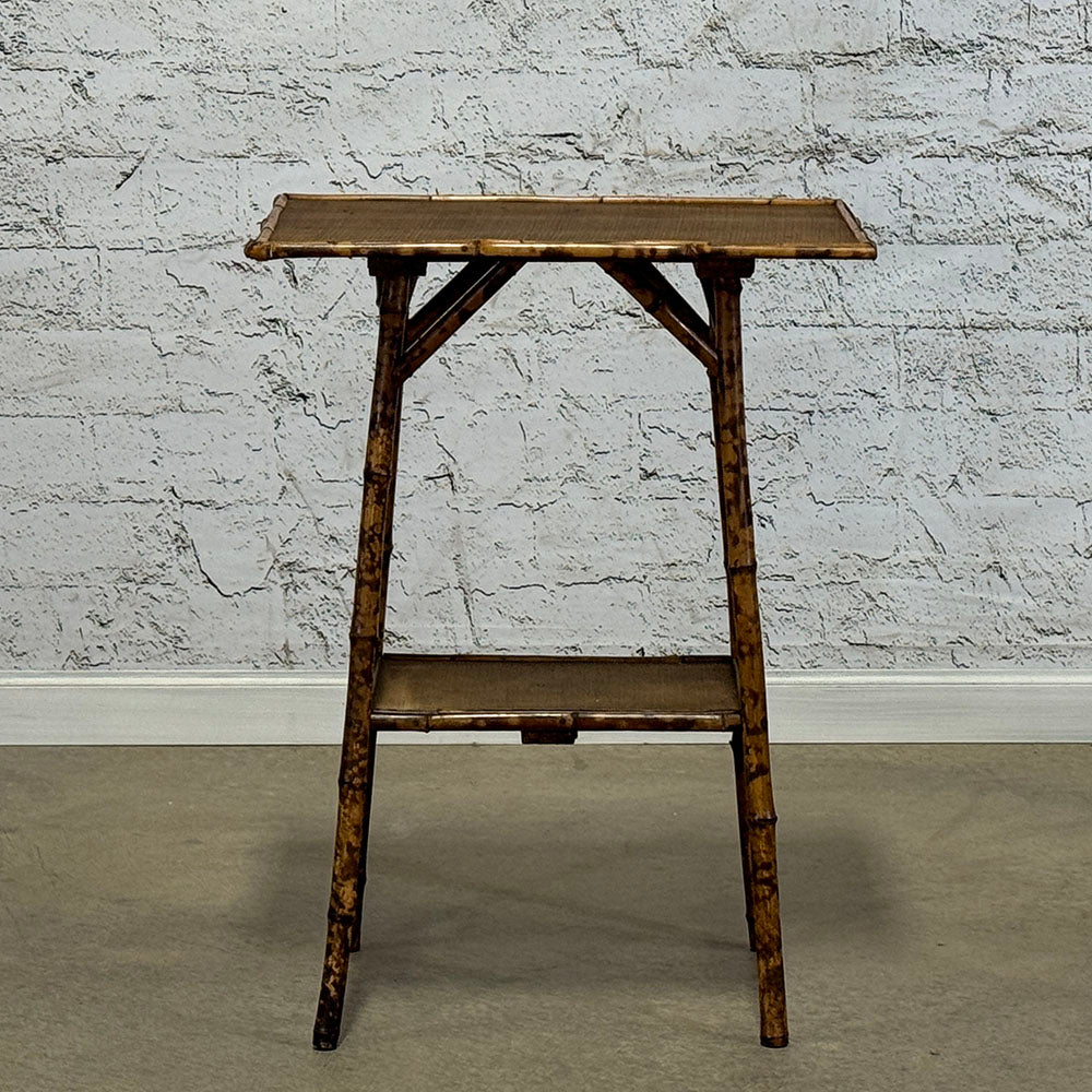 English Bamboo Side Table