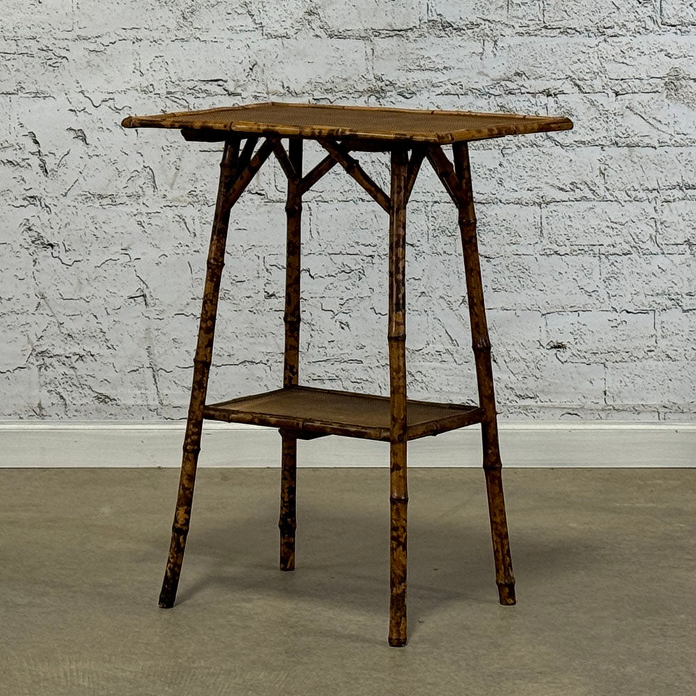 English Bamboo Side Table