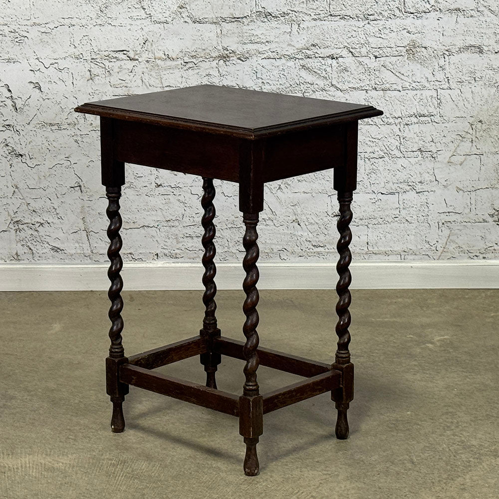 Antique Barley Twist Table