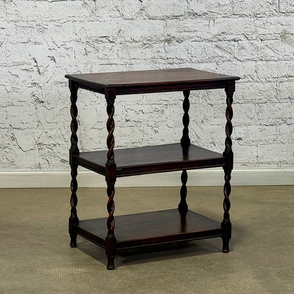 Oak Barley Twist Occasional Table