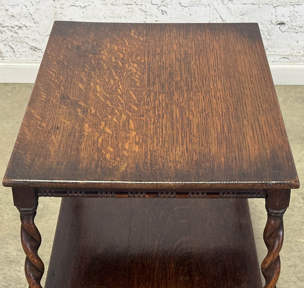 Oak Barley Twist Occasional Table
