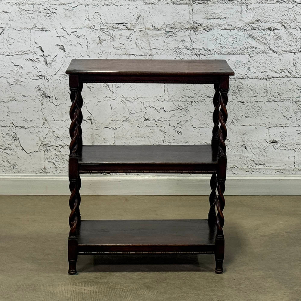 Oak Barley Twist Occasional Table