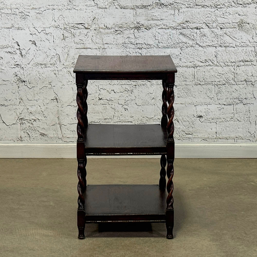 Oak Barley Twist Occasional Table