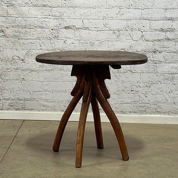 Unique Spanish Walnut Top Folk Art Table c.1800