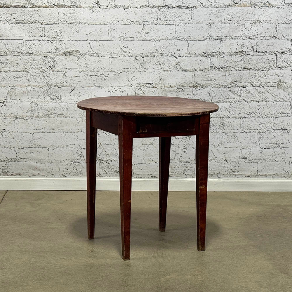 Original Paint Fruitwood Side Table