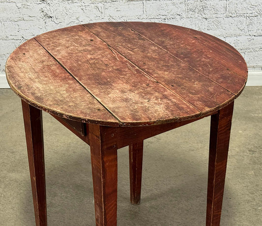 Original Paint Fruitwood Side Table