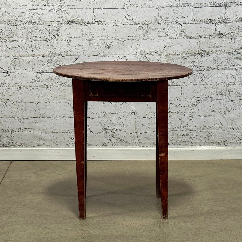 Original Paint Fruitwood Side Table