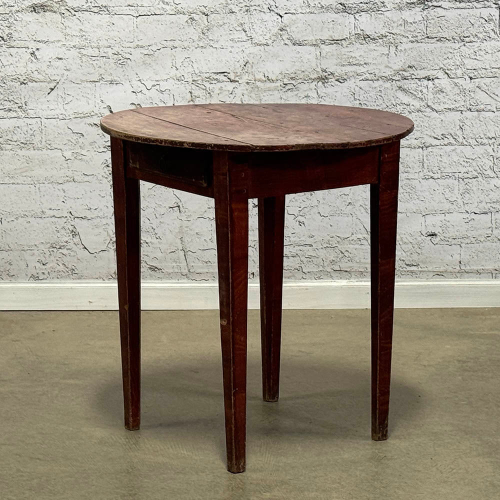 Original Paint Fruitwood Side Table