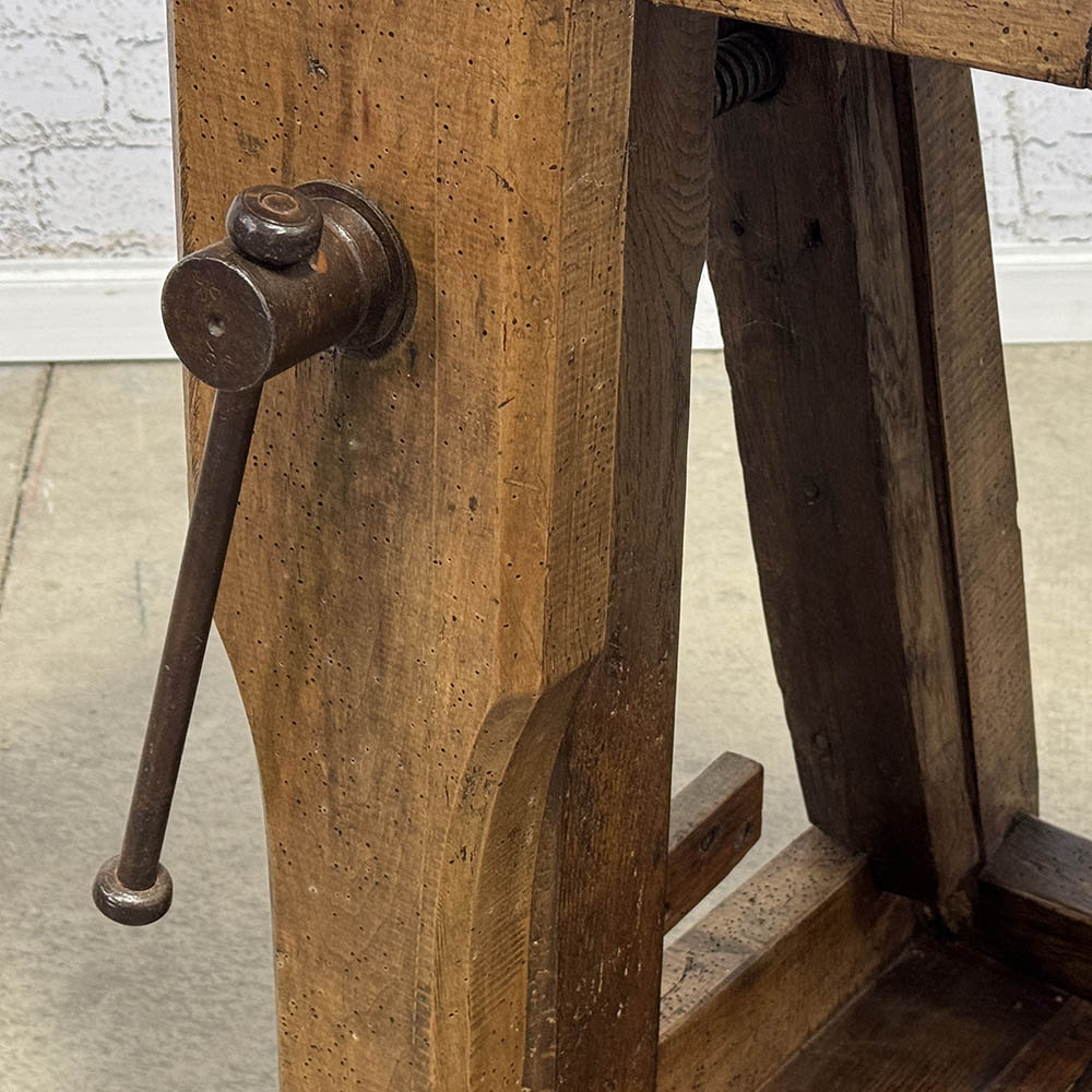 Antiue French Carpenter's Workbench c.1870