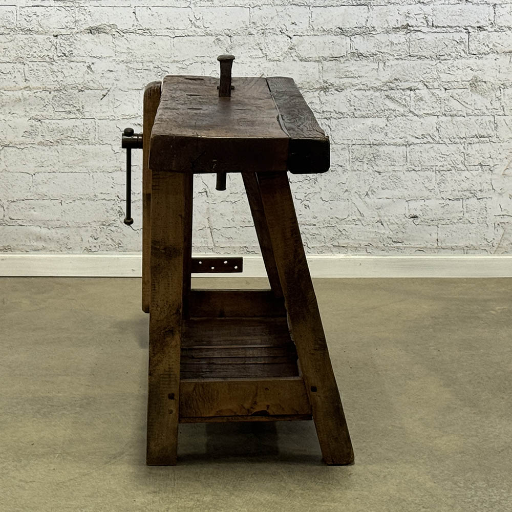 Antiue French Carpenter's Workbench c.1870