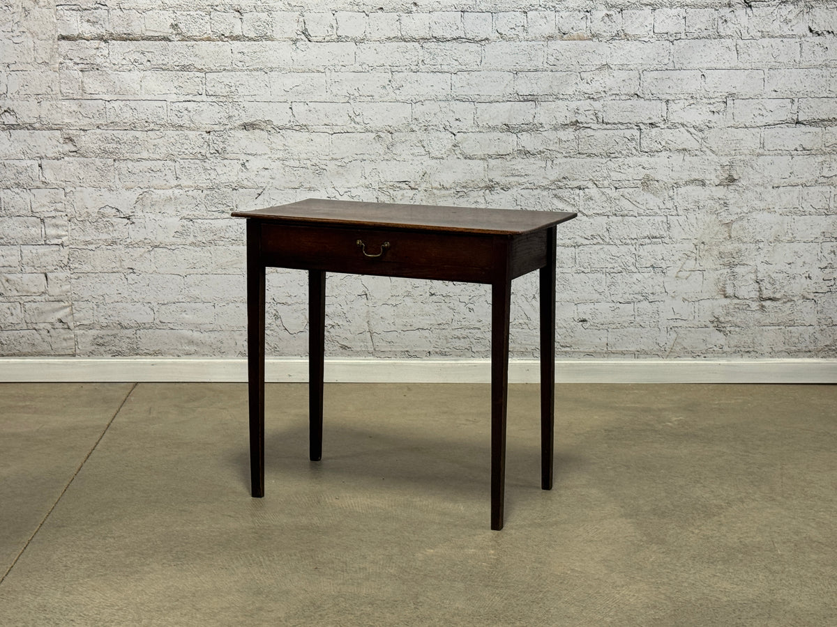 Georgian Oak Side Table