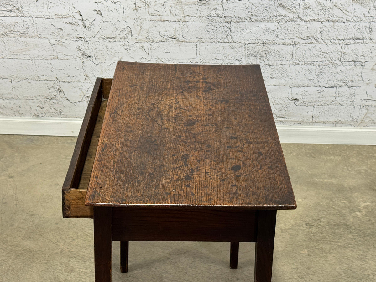 Georgian Oak Side Table