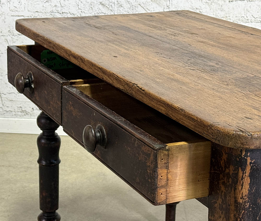 Yorkshire Pine Two-Drawer Table