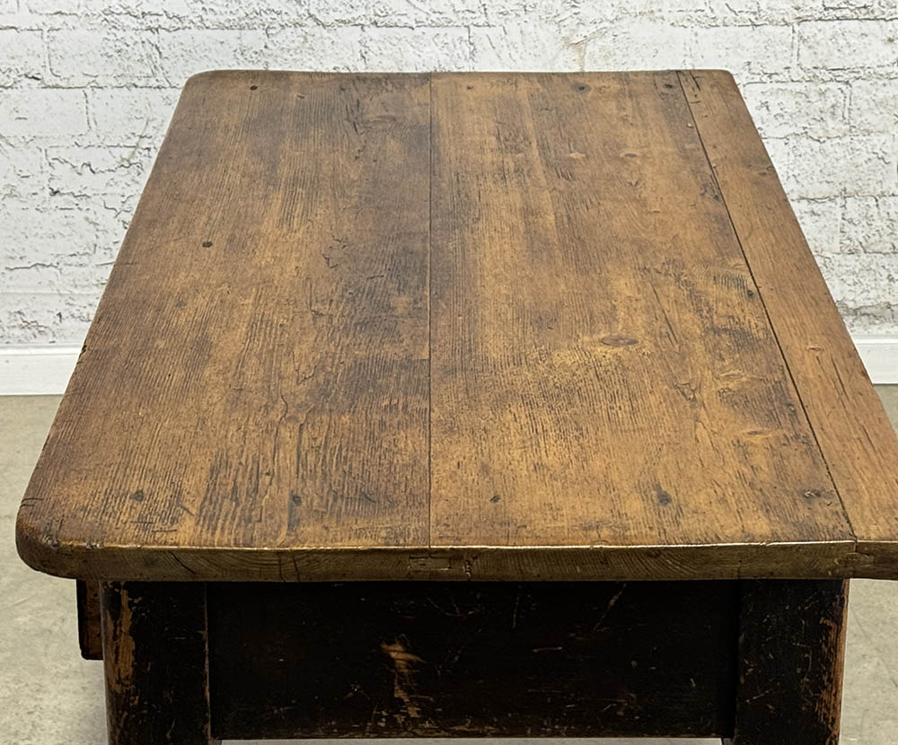Yorkshire Pine Two-Drawer Table