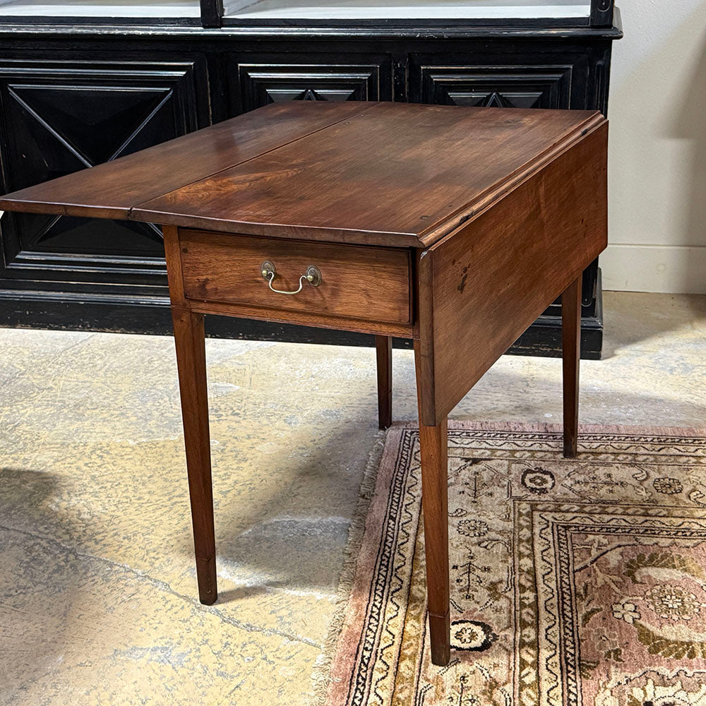 Two Drawer Dropleaf Table