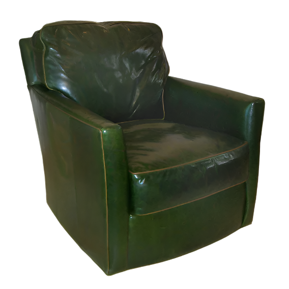 L3121-01SW Leather Swivel Chair