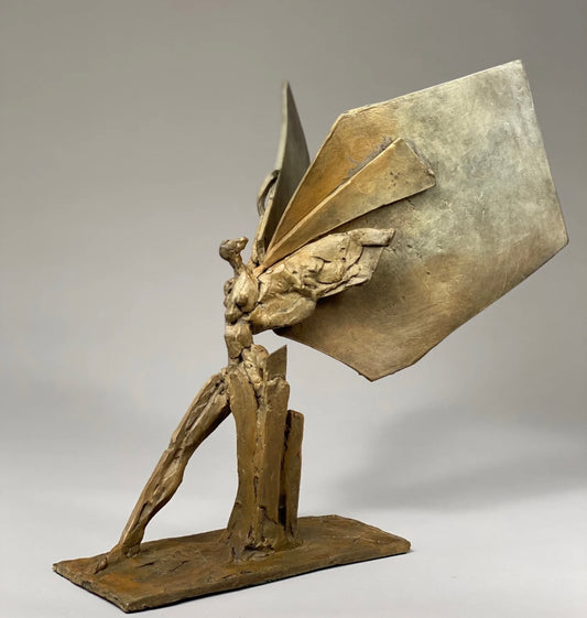 Wings Bronze Sculpture - Large (01)