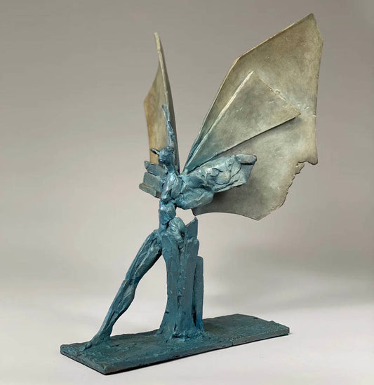 Wings Bronze Sculpture - Large (02)