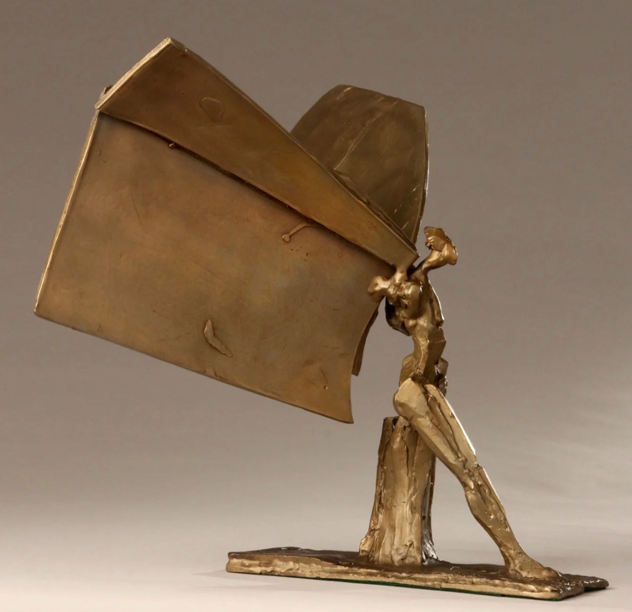 Wings Bronze Sculpture - Large (03)