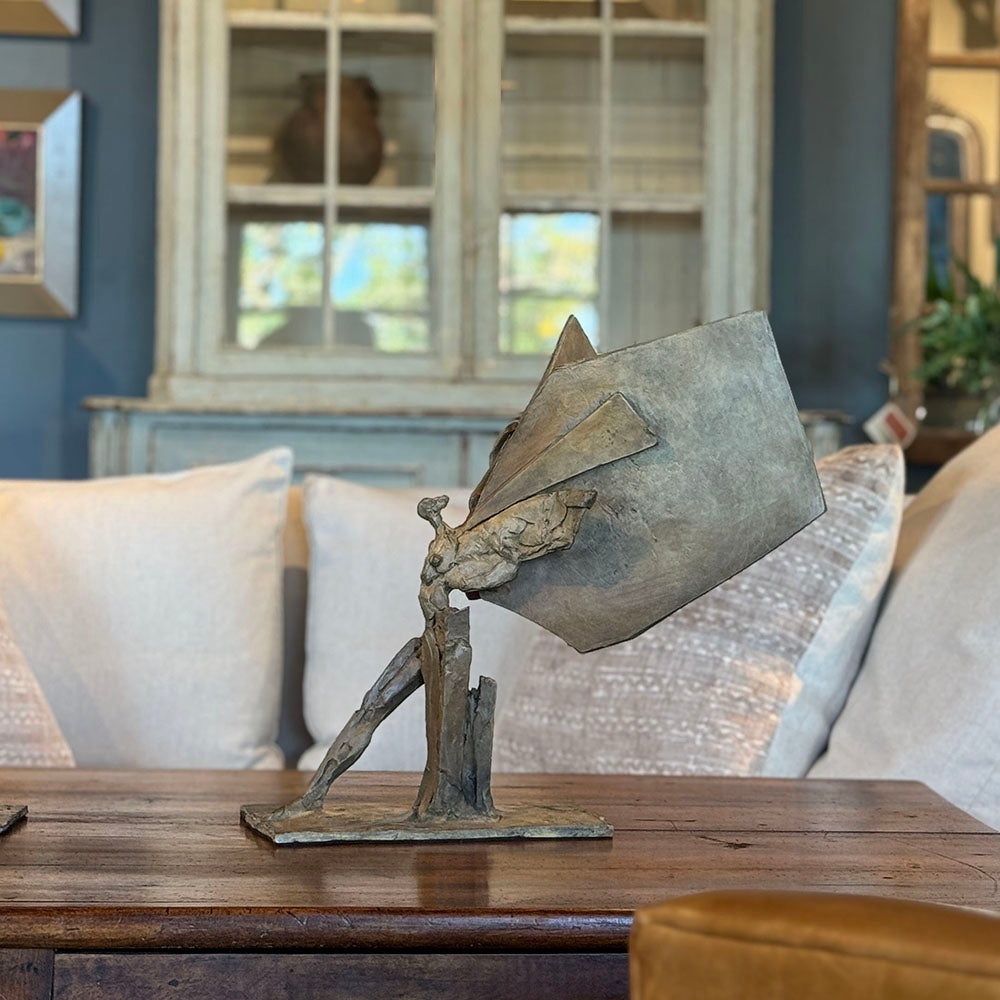 Wings Bronze Sculpture - Large (01)