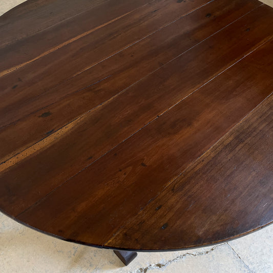 Antique French Walnut Vendage table