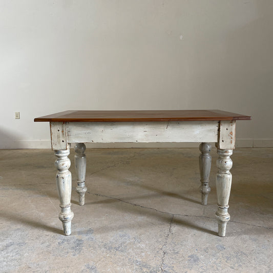 English Painted Base Table