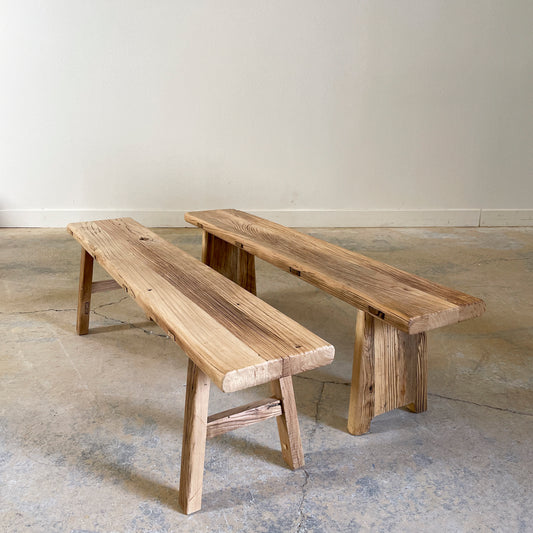 Asian Elm Bench