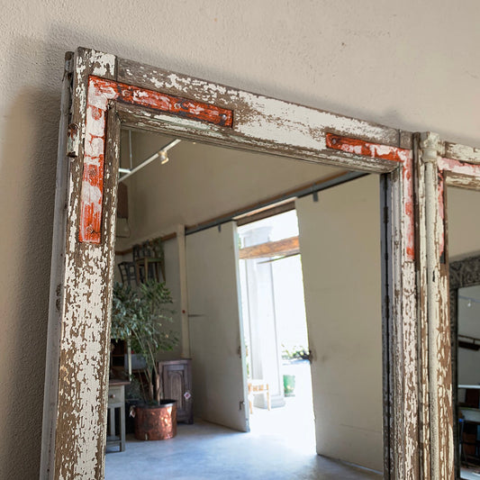 Antique Window Mirror